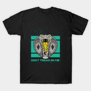 Don't tread on me Libertarian Gadsden Flag Snake T-Shirt